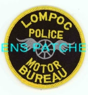 CALIFORNIA,LOMPOC POLICE MOTOR BUREAU TRAFFIC 1